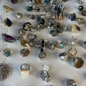 Bulk lot women’s Silver and Gold fashion rings Women's Rings